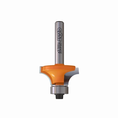 Roundover Router Bit, 1/4 In. Shank, 5/16 In. Radius