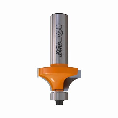 Roundover Router Bit, 1/2 In. Shank, 3/8 In. Radius