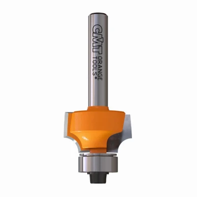 Roundover Router Bit, 1/4 In. Shank, 3/16 In. Radius