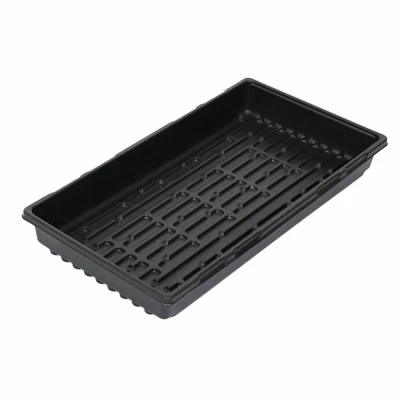 Microgreen Growing Tray, Double Thick, 1.25 In. Deep