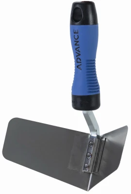 3 Point Corner Trowel, Flexible Stainless Steel