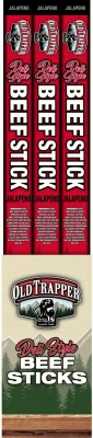 Old Trapper Jalapeno Deli Style Beef Stick Jerky 1.75 Oz