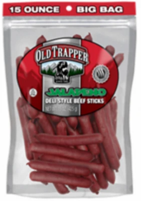Jalapeno Deli Style Beef Sticks, 15 oz.
