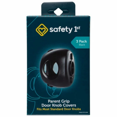 Parent Grip Door Knob Covers, 3-Pk.