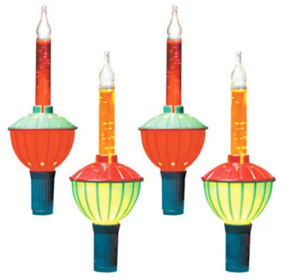 Christmas Bubble 7-light Set - Traditional Indoor Decorative Lighting