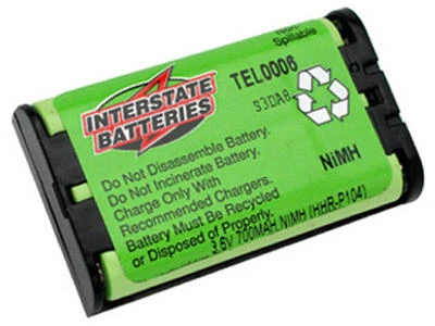 Cordless Telephone Replacement Battery, 3.6 Volt, 700 Milliamp Hour Nickel Metal Hydride