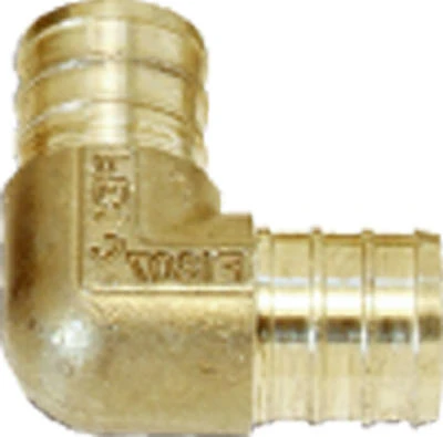 Pex Pipe Insert Elbow, 1 In. Barb, 10-Pk.