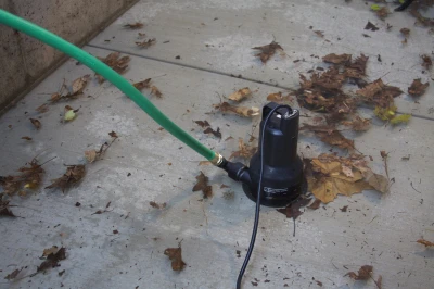 Submersible Utility Pump with Non-Clogging Vortex Design and 0.5 Horsepower Motor