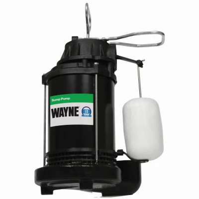 Submersible Sump Pump With Vertical Switch, Cast Iron , 1/3-HP Motor