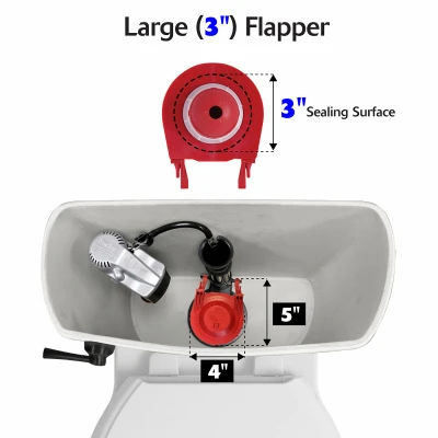 3 Inch Universal Toilet Flapper Valve Replacement