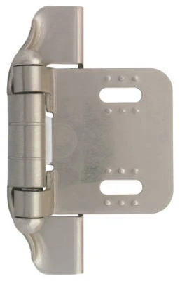 2PK 1/4" SN Semi Hinge