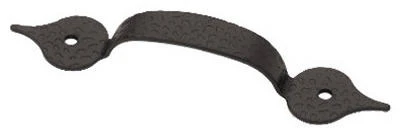 Flat Black Hammercraft Cabinet Pulls, 3.5-In., 2-Pk.