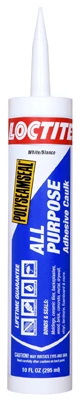 Polyseamseal All Purpose Caulk Sealant, White, 10 oz.