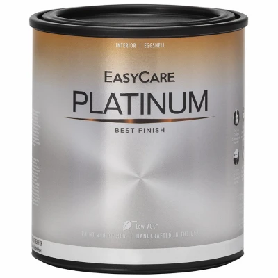 Platinum Interior Paint & Primer + Stain Blocker, Eggshell Neutral Base Latex, 1 Qt.