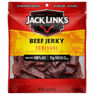 Beef Jerky, Teriyaki, 2.85-oz