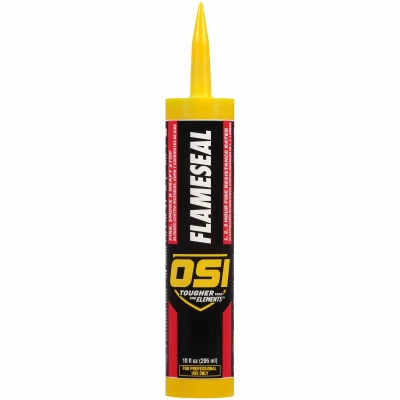 Flameseal Fire, Smoke & Draft Sealant, Red, 10 oz.