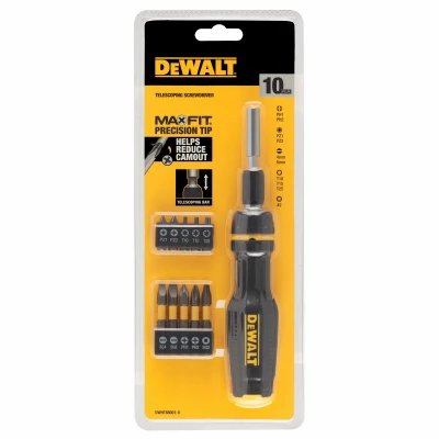 Max Fit Telescoping Multi-Bit Ratcheting Screwdriver