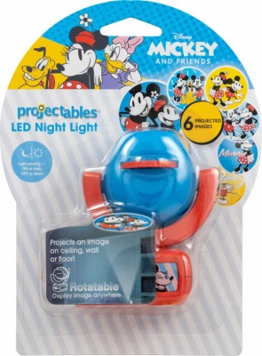 Minnie & Mickey Projectable LED Night Light