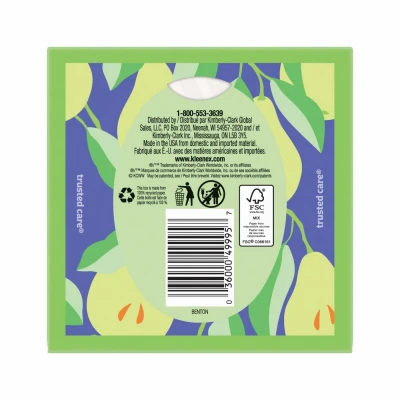 Facial Tissue, 2-Ply, Assorted Colors, 70-Ct.