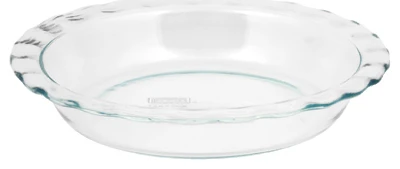 Easy Grab Pie Plate, Glass, 9.5-In.