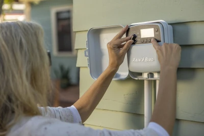 TRU Series 8-Station Irrigation Timer with Programmable Watering Cycles