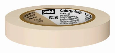 Contractor Grade Masking Tape, 0.70 In. x 60.1 Yd.