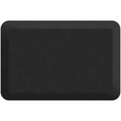 NewLife Anti-Fatigue Mat, Black Leather Grain, 20 x 30 In.