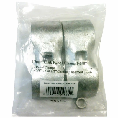 Chain Link Fence Panel Clamp Set, 1-5/8 In.
