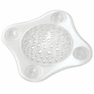 Shower Stall Drain Protector, Clear