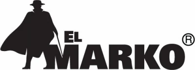 El Marko Permanent Black Marker