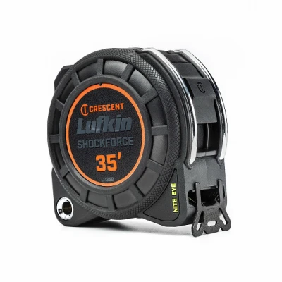Shockforce Nite Eye G1 Dual-Sided Tape Measure 1 and 3/16 Inch by 35 Feet