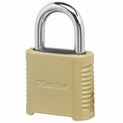 Set Your Own Combination Padlock, 2 In., Wide, 1 In. Shackle