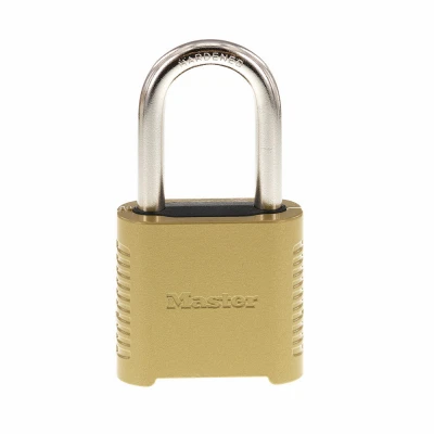 Set Your Own Combination Padlock, 2 In., Wide, 1-1/2 In. Shackle