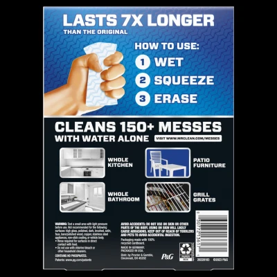 Magic Eraser Ultra Thick Multi-Purpose Cleaning Pads, 3 Count