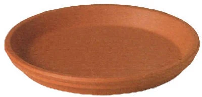 Terra Cotta Saucer, Clay, 6-In.