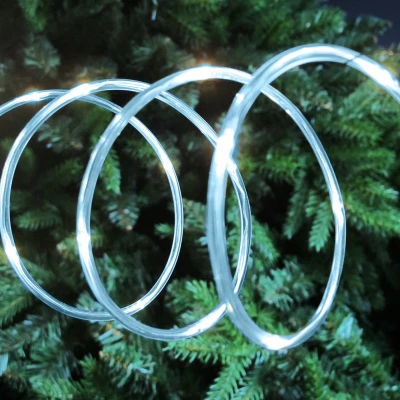 15' Cool White Led Rope Light For Holiday And Seasonal Decor