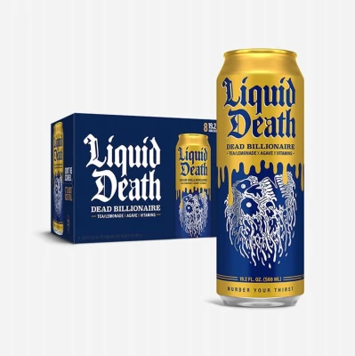 Dead Billionaire Iced Tea, 19.2 oz.