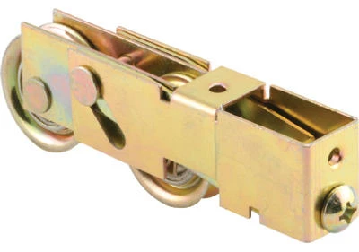 Sliding Door Tandem Roller Assembly, Steel Ball Bearings, 1-1/4 In.
