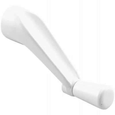 Crank Window Handle Fits Andersen Operator, 3/8 In. Spline Socket, White,