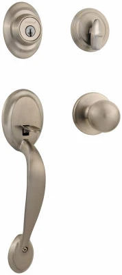 Satin Nickel Dakota Entry Handleset