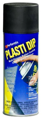 Rubber Coating Spray, Air Dry, Black, 11 oz.