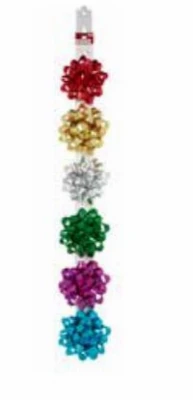 Jumbo Holographic Christmas Gift Bow, Assorted Colors