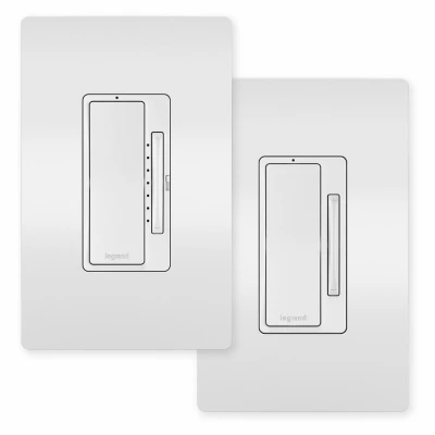 Easy 3-Way Dimmer Kit in White Finish for Adjustable Lighting Control