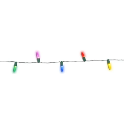 T5 Christmas String Lights, Multi Color, 8 Functions, Battery Operated, 30-Ct.