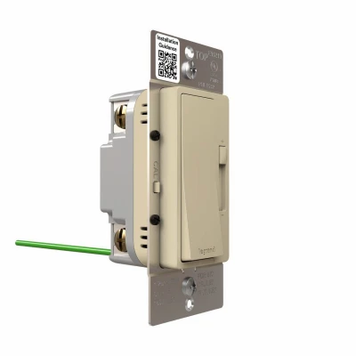 LED Advanced 150 Watt Single Pole and Three-Way Dimmer Switch in Ivory
