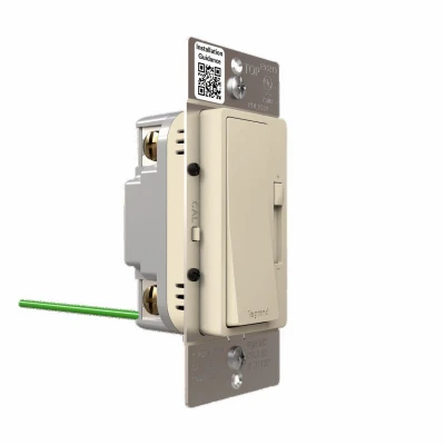 LED Advanced 150 Watt Single Pole and Three-Way Dimmer Switch in Light Almond