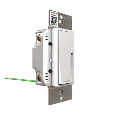 LED Advanced 150 Watt Single Pole and Three-Way Dimmer Switch in White