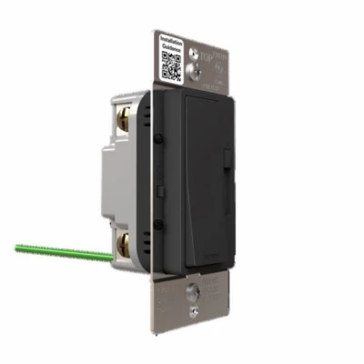 LED Advanced 150 Watt Single Pole and Three-Way Dimmer Switch in Black Finish