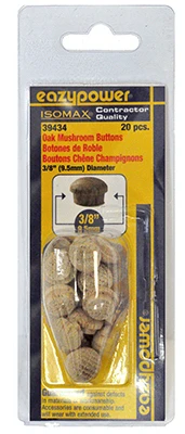 Oak Mushroom Plug, 3/8 In., 20-Pk.