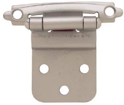 2-Pk.  2 x 3/4-In. Satin Nickel Hinges